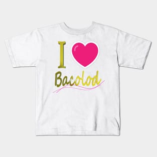 Famous cities of the world - Bacolod Kids T-Shirt